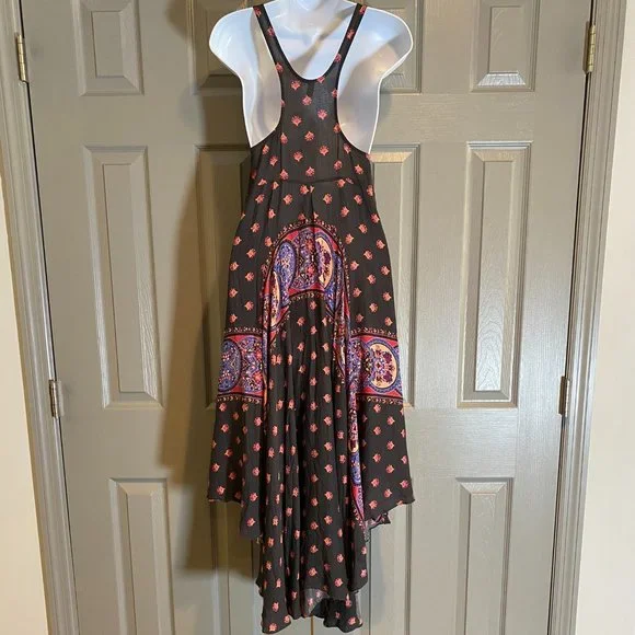 Free People Intimates Boho Floral Razor back Maxi Dress - Picture 6 of 8